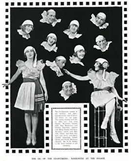 Holloway Gallery: The Company of the Co-optimists, October 1921