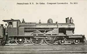 Glehn Gallery: Compound passenger locomotive De Glehn