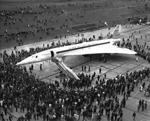 Concorde Gallery: Concorde 002 G-BSST leaves the assembly hall at Filton