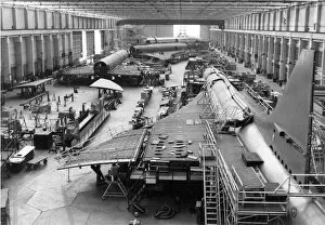 Concorde Gallery: The Concorde production line at Toulouse