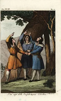 The three confederates of the Old Swiss Confederacy, 1307 The three confederates of the Old Swiss Confederacy, 1307