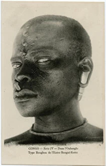 Gaze Gallery: Congo, Africa - Terrifying Warrior with bullet piercings