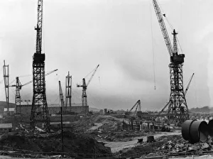 1991 Gallery: The construction of the Trawsfynydd Nuclear Power Station, Snowdonia, North Wales