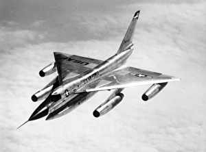 <b class=qtipBold><figcaption>Convair B-58A Hustler</figcaption></b><br>Convair B-58A Hustler. Date:<br><em>© The Royal Aeronautical Society (National Aerospace Library) / Mary Evans Picture Library</em> Convair B-58A Hustler