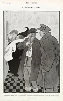 Convalescent Tommy (taken to a picture gallery, instead of the anticipated picture palace Convalescent Tommy (taken to a picture gallery, instead of the anticipated picture palace