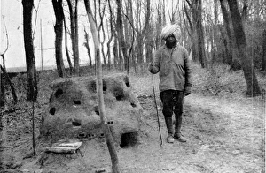 A cook of the Indian expeditionary force at the front A cook of the Indian expeditionary force at the front
