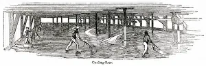 Processing Gallery: Cooling floor at a distillery, south-west London