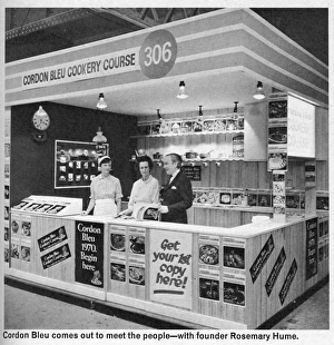 Cordon Bleu with its founder, Rosemary Hume Cordon Bleu with its founder, Rosemary Hume