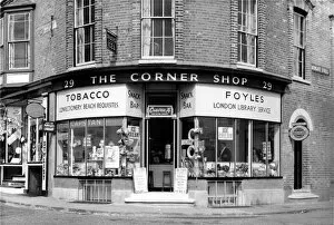 Tobacco Gallery: Corner Shop, Snack Bar, Foyles Library, Walton, Essex