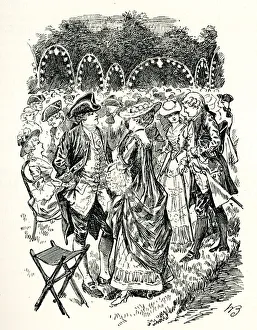 A corner of Vauxhall Gardens, London A corner of Vauxhall Gardens, London