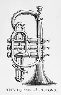 Brass Band Music Prints: Cornet on its Own