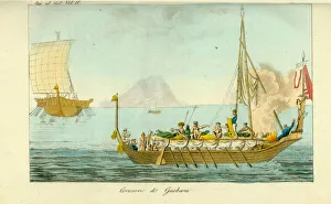 Corocoro boat from the island of Guebe, Maluku Corocoro boat from the island of Guebe, Maluku