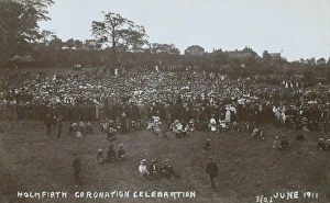 Coronation Festival at Holmfirth, West Yorkshire Coronation Festival at Holmfirth, West Yorkshire