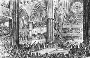 Images Dated 7th June 2011: Coronation of Queen Elizabeth II by Bryan de Grineau