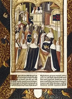 Baviera Gallery: Coronation of Ramhilde, duchess of Baviera, circa
