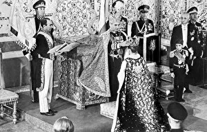 Throne Gallery: The Coronation of the Shah of Iran