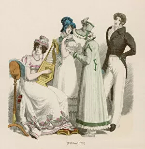 Dresses Gallery: COSTUME FOR 1815-1820