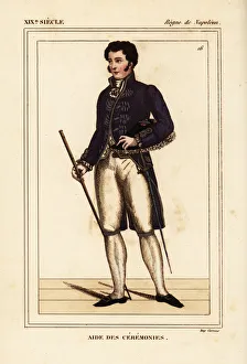 Costume of an Aide des Ceremonies, Napoleonic era Costume of an Aide des Ceremonies, Napoleonic era