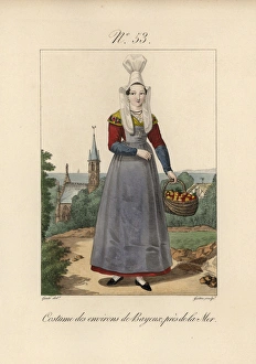 Costume of the Bayeux area, near the sea The Costume of the Bayeux area, near the sea The