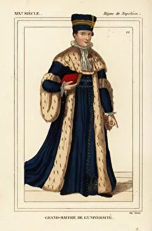 Cravate Gallery: Costume of a Grand Master of a University, Napoleonic era