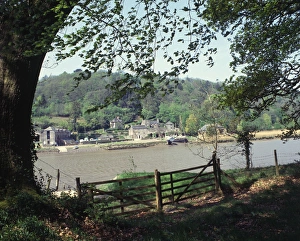 Cotehele Quay and River Tamar, Cornwall Cotehele Quay and River Tamar, Cornwall