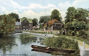 Mill and cottages, Whitchurch-on-Thames, Oxfordshire Mill and cottages, Whitchurch-on-Thames, Oxfordshire
