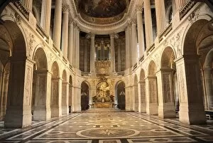Classicist Gallery: COTTE, Robert de. Palace of Versailles. Chapel