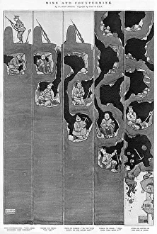Tunnel Gallery: Mine and Countermine by Heath Robinson