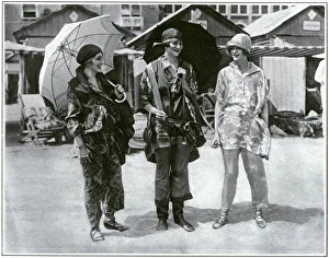 Countess Beatty, Duchess of Sutherland & Lady Ednam, Lido Countess Beatty, Duchess of Sutherland & Lady Ednam, Lido