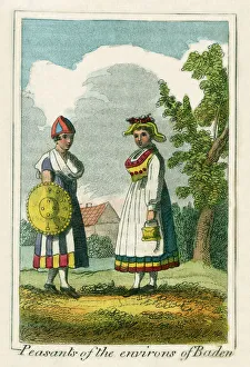 A couple of Peasants from Baden, Germany A couple of Peasants from Baden, Germany