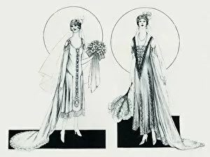 Presentation Gallery: Court gowns by Reville