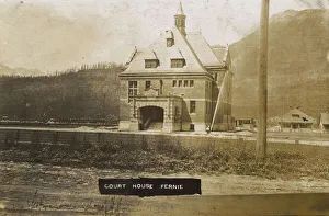 Court house at Fernie, British Columbia, Canada Court house at Fernie, British Columbia, Canada