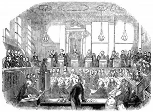 Court room scene, Mr M Naughten trial