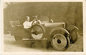 Coventry Premier Three-wheeled Vintage Car, England Coventry Premier Three-wheeled Vintage Car, England