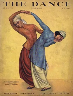 Cover of Dance magazine, January 1930 Cover of Dance magazine, January 1930