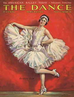 Images Dated 18th October 2014: Cover of Dance Magazine, November 1928