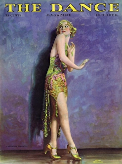 Cover of Dance Magazine October 1926 Cover of Dance Magazine October 1926
