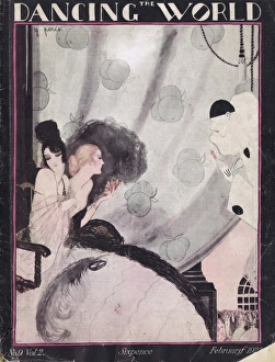 Front cover of The Dancing World magazine, 1922 Front cover of The Dancing World magazine, 1922