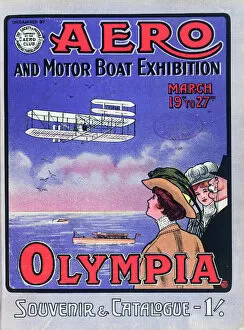 Images Dated 28th May 2012: Cover design, Aero and Motor Boat Exhibition
