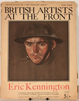 Cover design, British Artists at the Front Cover design, British Artists at the Front