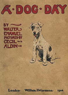 Cover design by Cecil Aldin, A Dog Day