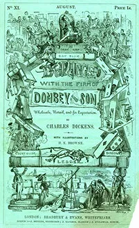 Cover design, Dombey and Son