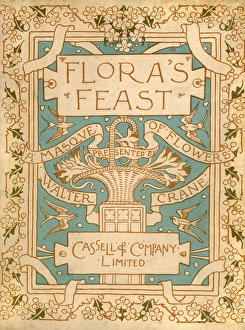 Cover design, Floras Feast, a Masque of Flowers Cover design, Floras Feast, a Masque of Flowers
