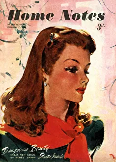 Cover design, Home Notes, September 1945 Cover design, Home Notes, September 1945