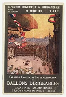 Belgium Collection: Cover design, International Exhibition, Brussels