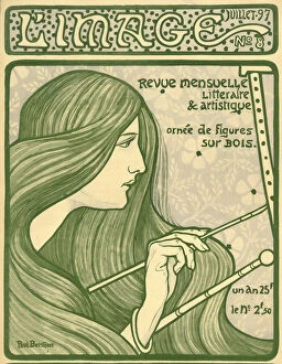 Cover design, L'Image magazine, July 1897