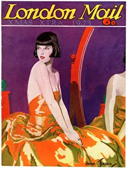 Cover design, London Mail, Christmas Extra 1923 Cover design, London Mail, Christmas Extra 1923
