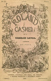 Cover design, Roland Cashel by Charles Lever Cover design, Roland Cashel by Charles Lever