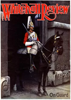 Review Gallery: Cover design, The Whitehall Review, January 1911