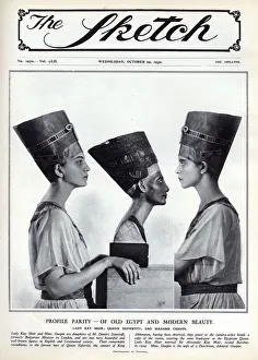 Similarity Gallery: Front cover photo, Of Old Egypt and Modern Beauty
